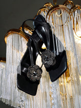 FASHION LADIES RHINESTONE THREE-DIMENSIONAL FLOWER DECORATION